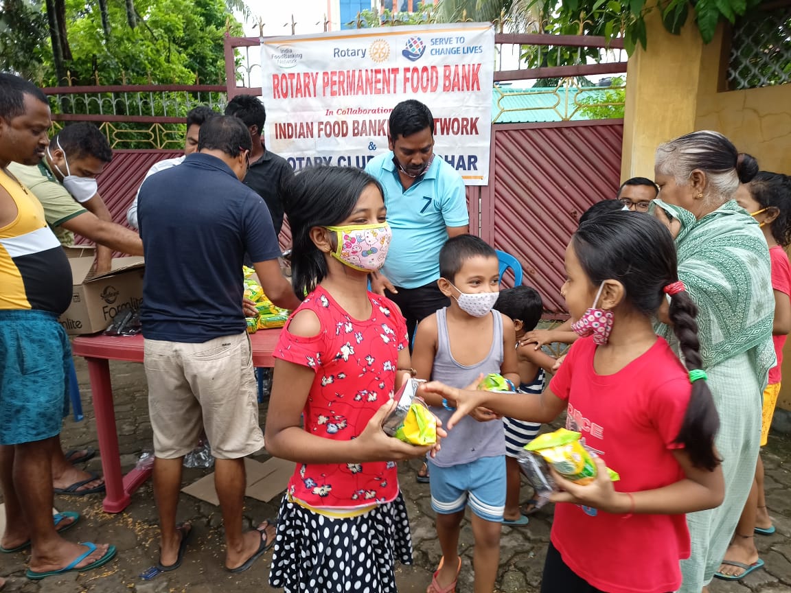 Distribution Of Nutrious Food Items at Ghaniala, Silchar.