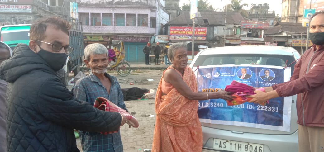 Distribution of Warm Clothes among the underprivileged