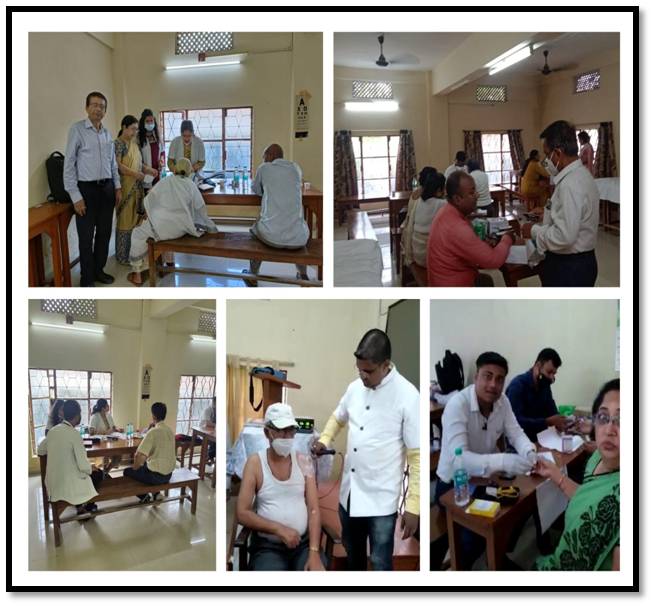 Free health check-up camp for senior citizens was organized in RKB Law College, Dibrugarh