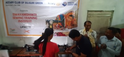 Sewing Machines Donated to Swayamshakti sewing Training Institute