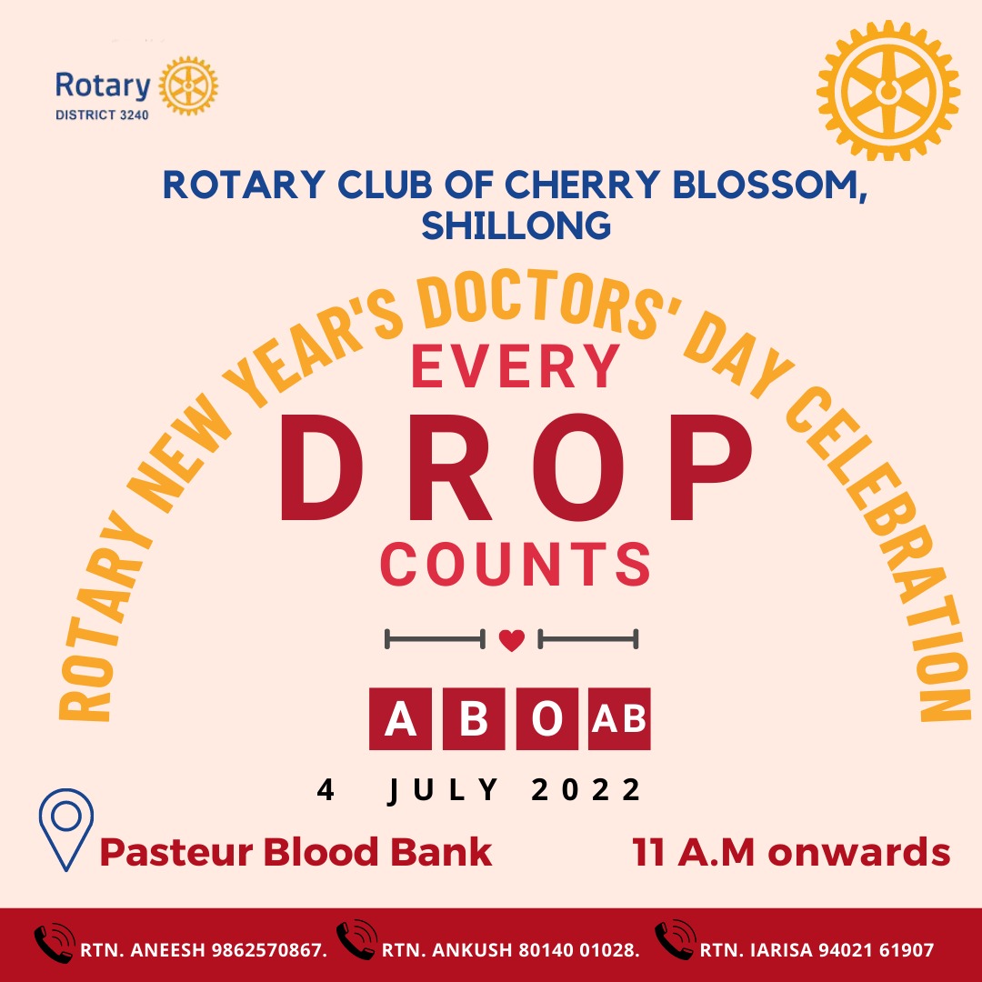 Rotary new year’s doctor’s day celebration