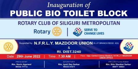 Bio Toilet Installaton (3 Block)