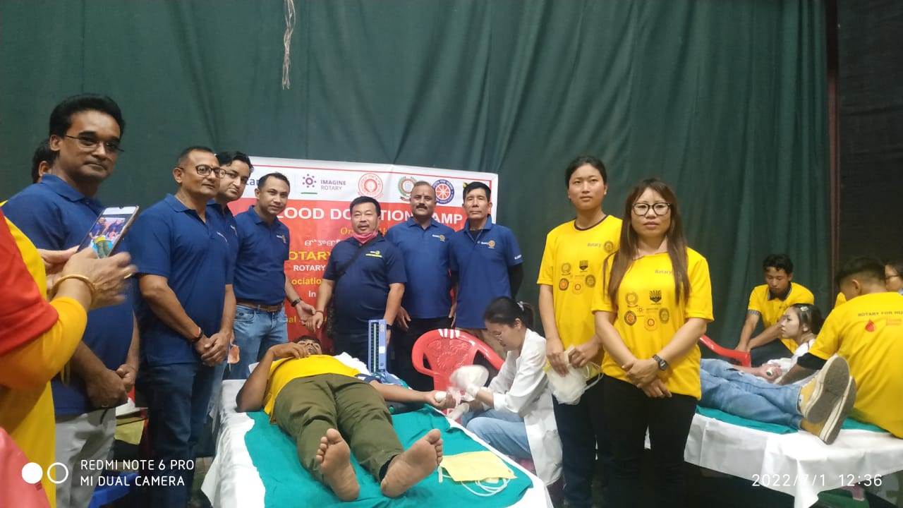 Doctors’ Day and Rotary Blood Donation Camp