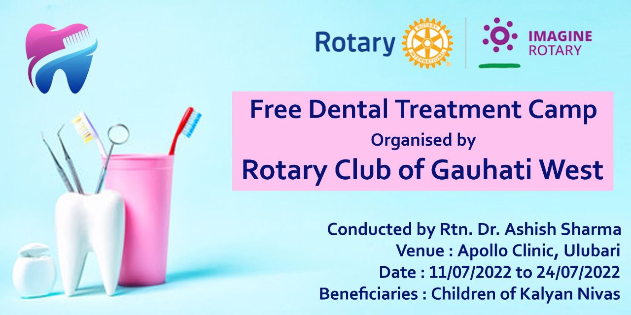 Free Dental Treatment Camp 11.07.2022 to 24.07.2022