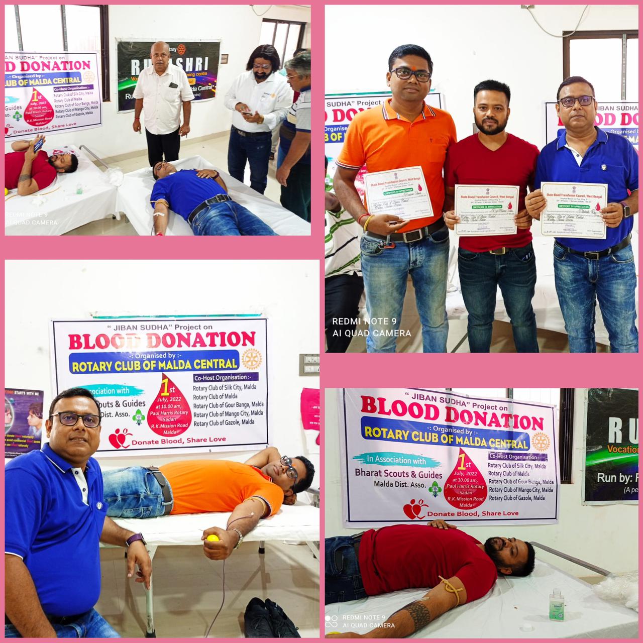Zonal Blood donation camp of Zone-V