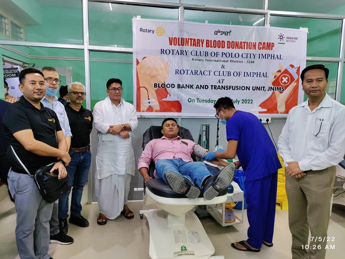 Voluntary Blood Donation Camp