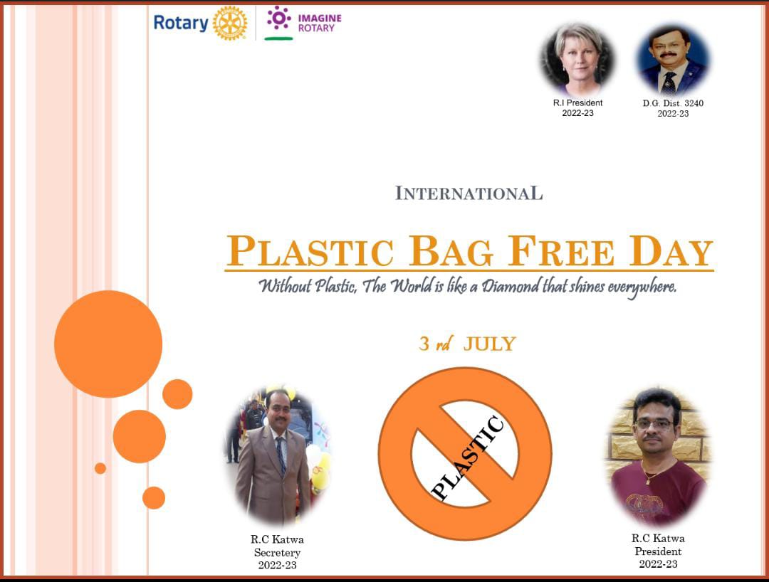 3rd July plastic bag free day camping