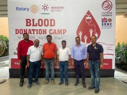 Blood Donation Camp by all clubs of Siliguri