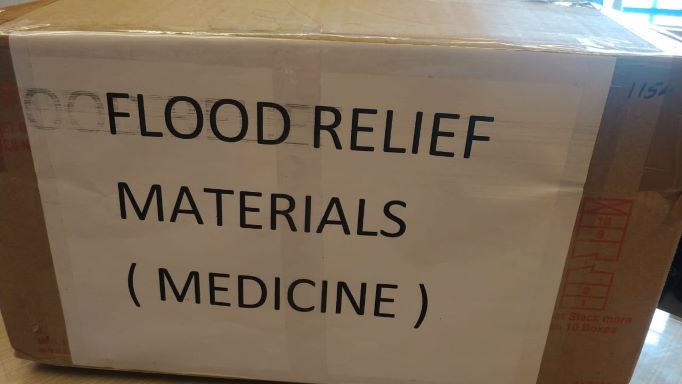 Assam flood Relief materials ( Medicines )