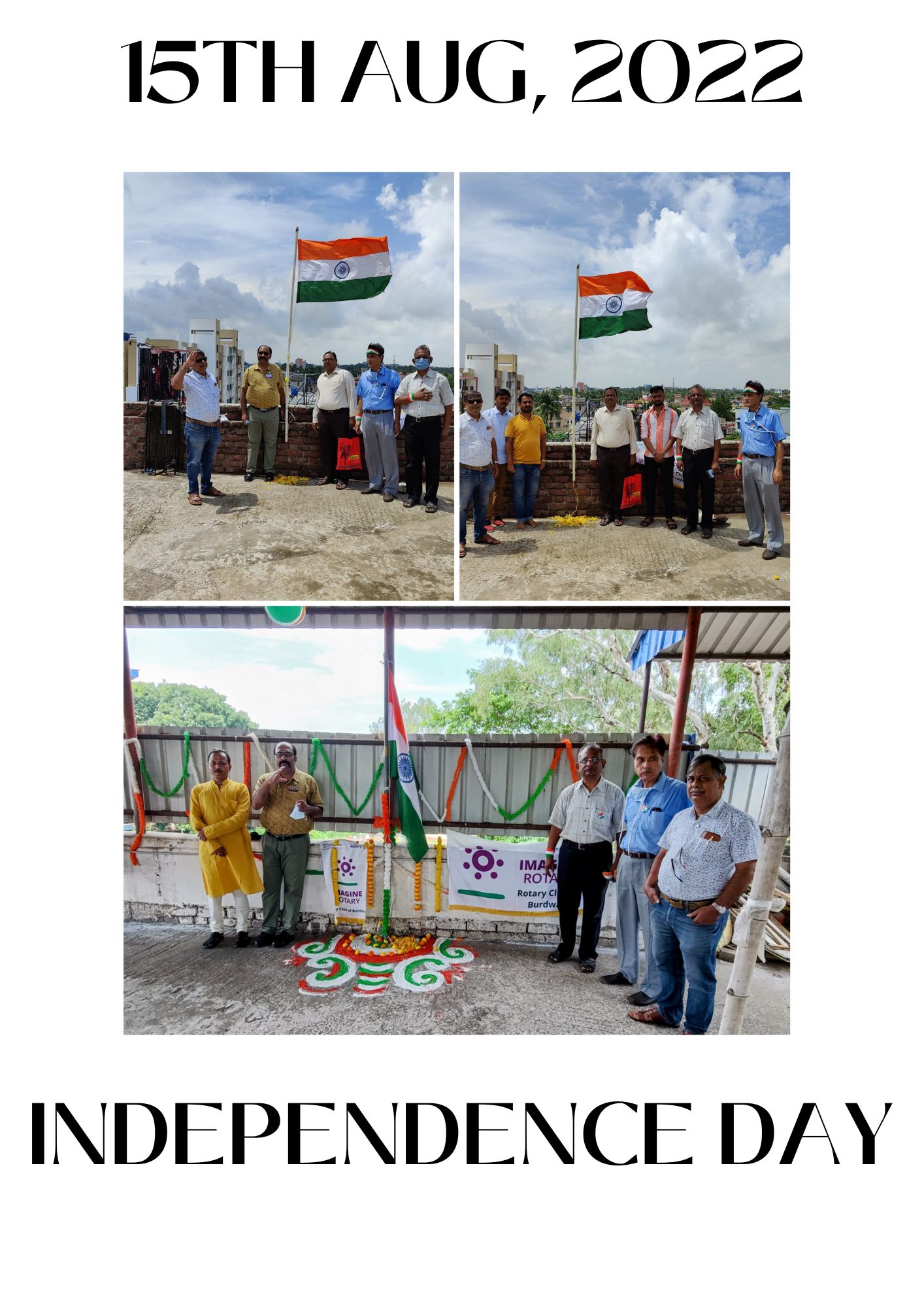 INDEPENDENCE DAY CELEBRATION (15 AUGUST)