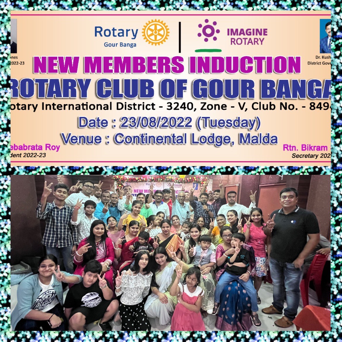 NEW MEMBERS INDUCTION