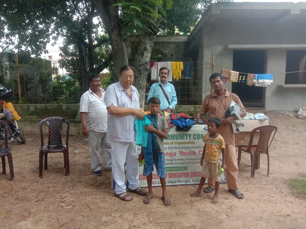 Old Cloth Distribution to the needy