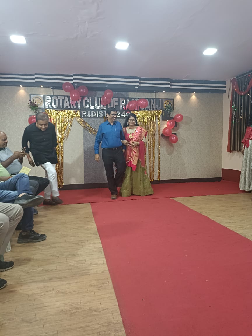 Navrati Celebration at our Club Premises followed by Ramp Walk and Garba Dance