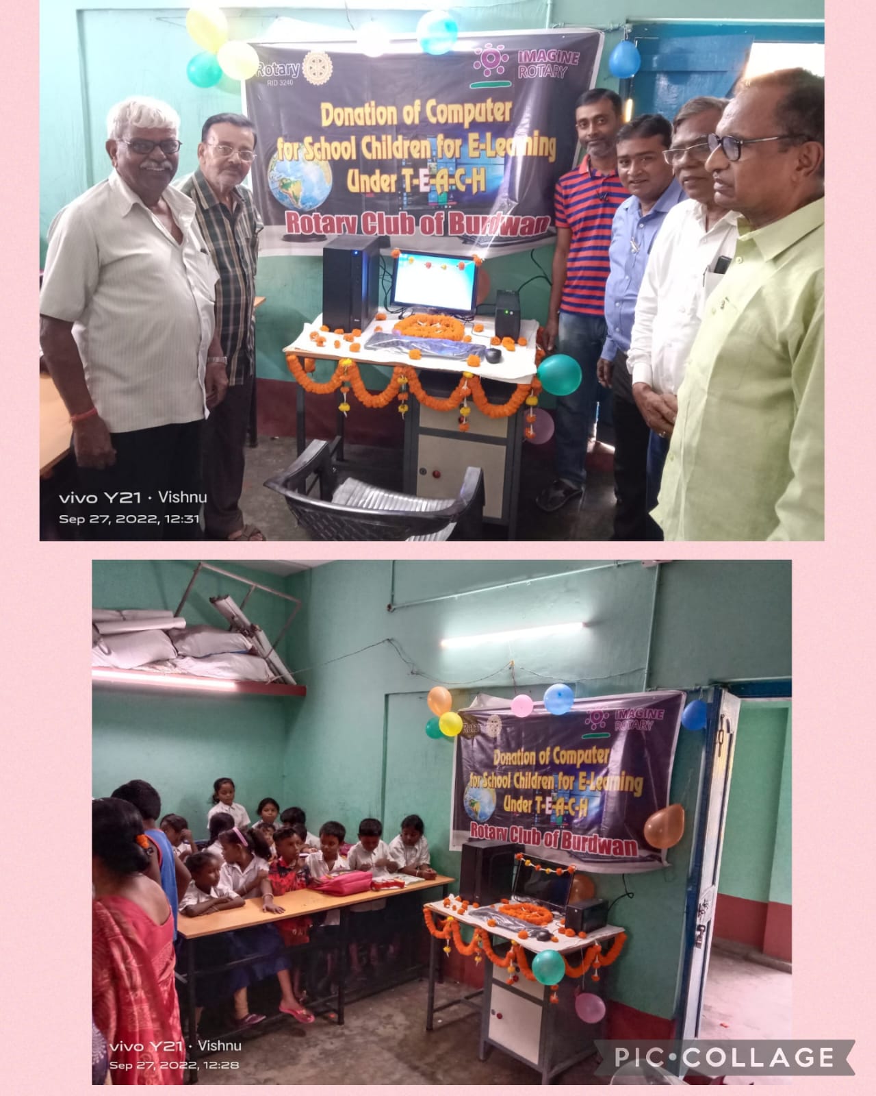 Donation of Computer