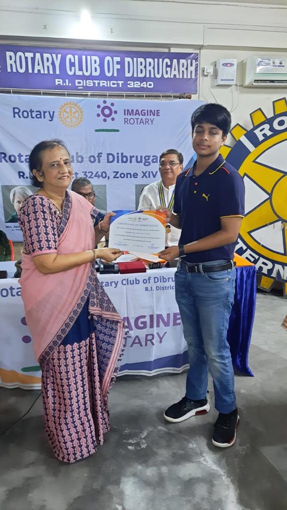 Felicitation of meritorious Students/ Rotarylets