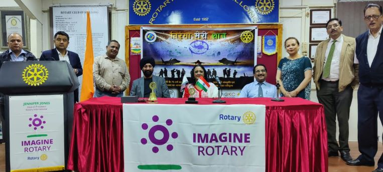 7. Did a promo for project ” Tiranga Meri Shaan” for Rotary Club Of Jaipur Mid Town