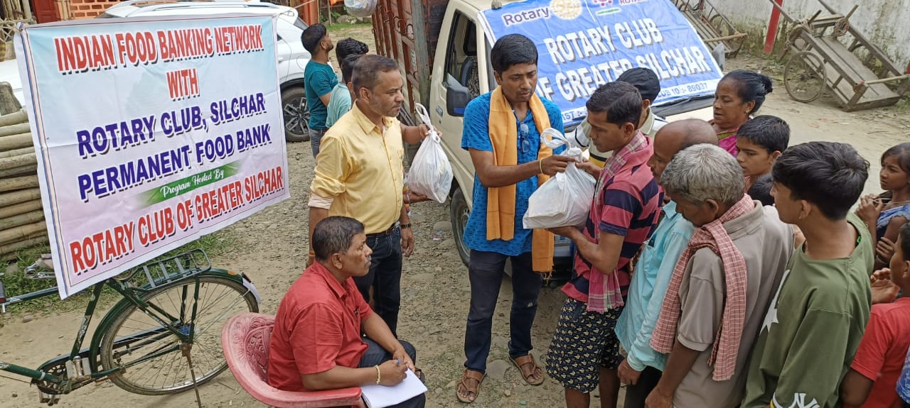 Distribution of 350nos of Ration Kits