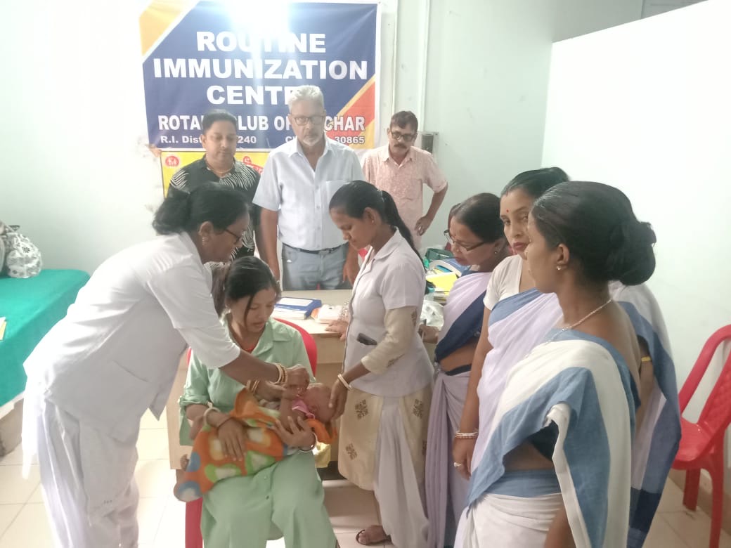 Routine Immunisation Centre of Rotary Club of Silchar