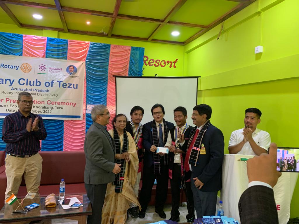 Nation builder award, Donated Ceiling fans to School, Donated Oxygen concentrator to social organisations, Attended Zonal event Utsav at Tinsukia, Postering campaign on occasion of World Polio Day and Diwali, Joint meeting with the new sponsored club Tezu and presentation of Charter to the new club.