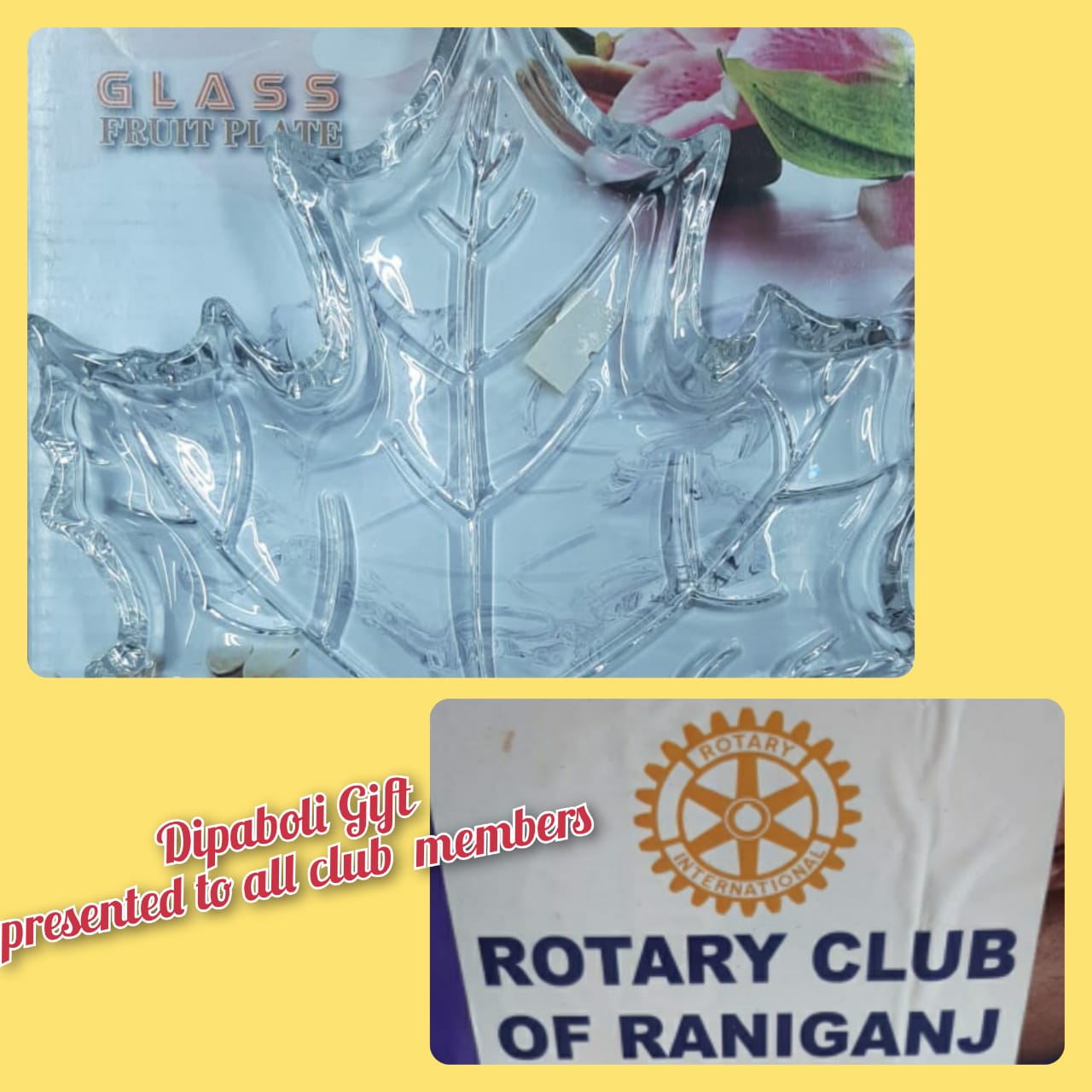 Diwali Gift Presented to all club members to increase Friendship & Felowship