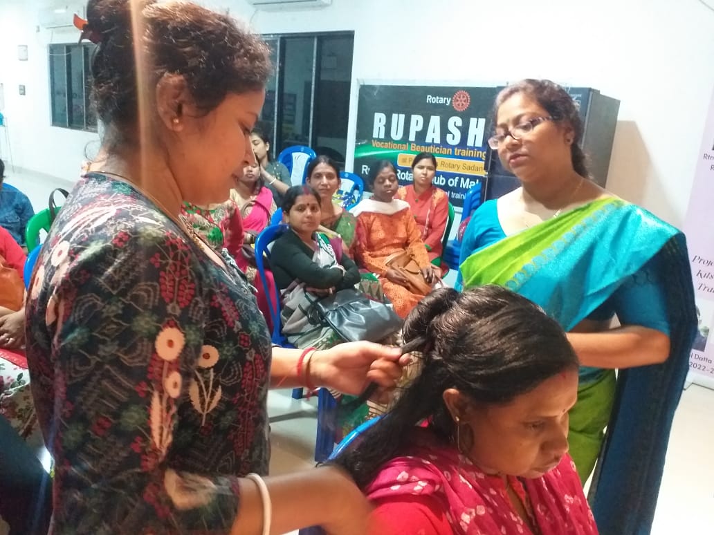 Beautician vocational training called “Rupasree”