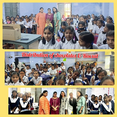 Celebration of Children’s Day at Hindi Girls High School, Raniganj.