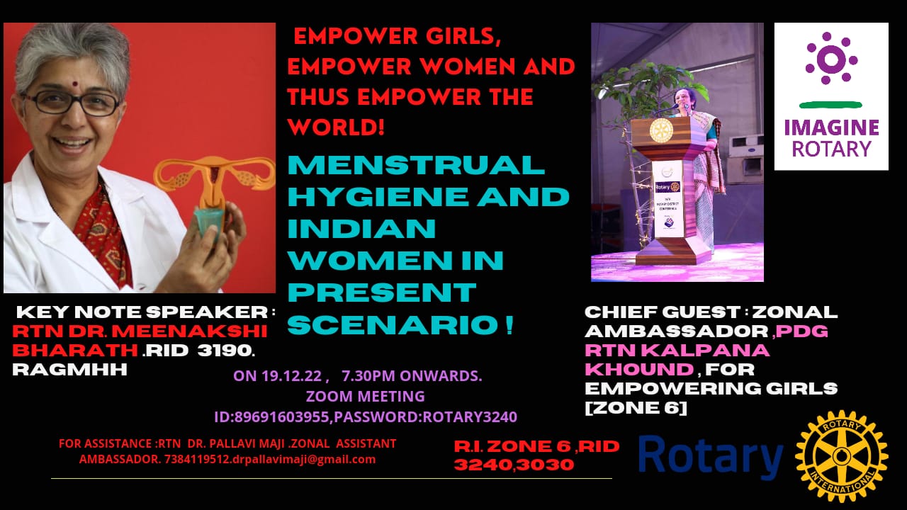 Attending Zoom Meeting on Women Empowerment.