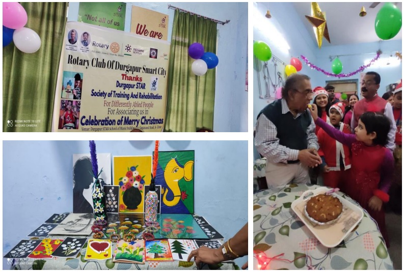 CHRISTMAS CELEBRATION WITH DIFFERENTLY ABLED PEOPLE