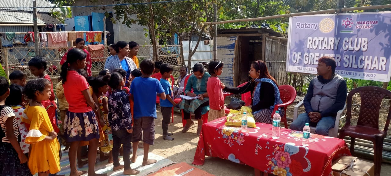 Health Checkup Camp at Bethony Promotional School, Silchar