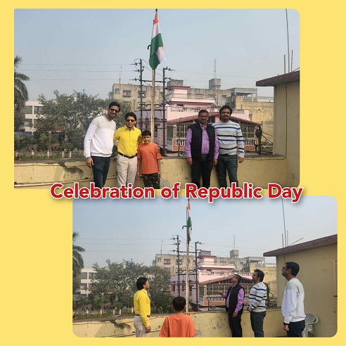Celebration of Republic Day in our Club Premises
