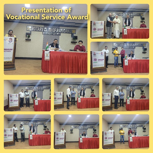 Presentation of Vocational Excellence Award to some personality from our society for their selfless service to the society