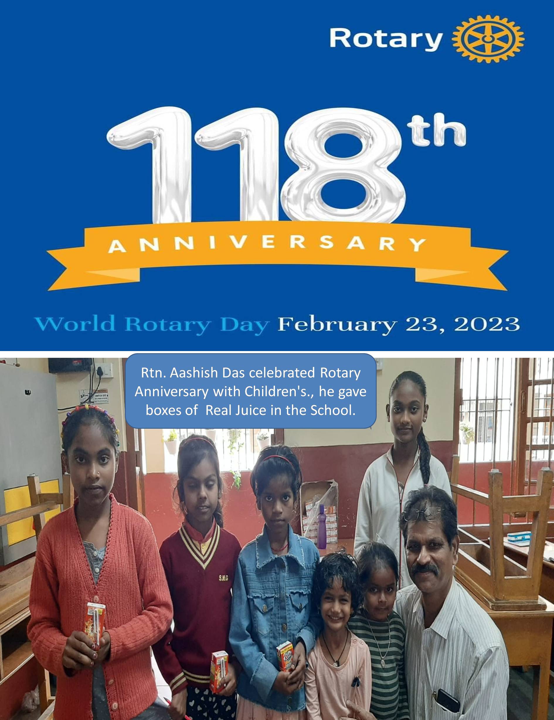 Celebration 118th Rotary Anniversary