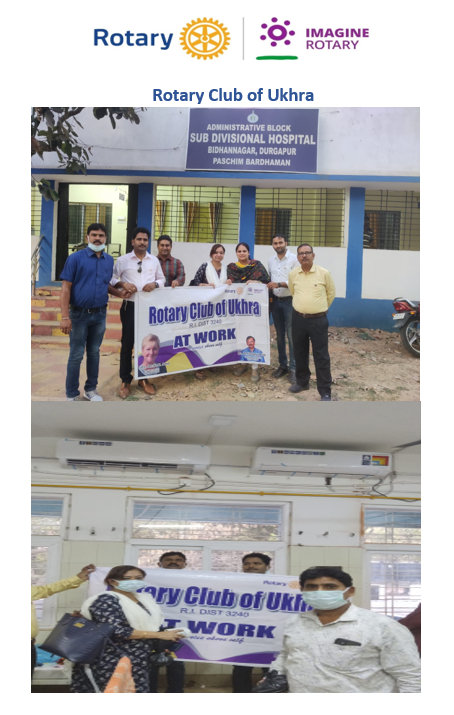 Donated 5 Air Conditioners at SDO Hospital Durgapur