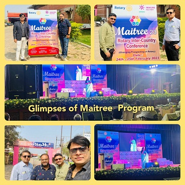 Attended Inter Country Fellowship and Cultural Meet MAITREE at Bolpur Santiniketan on February 24-25,2023.