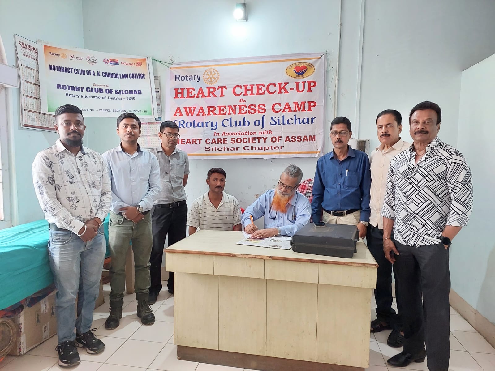 Rotary Permanent Heart Check up and Awareness Camp