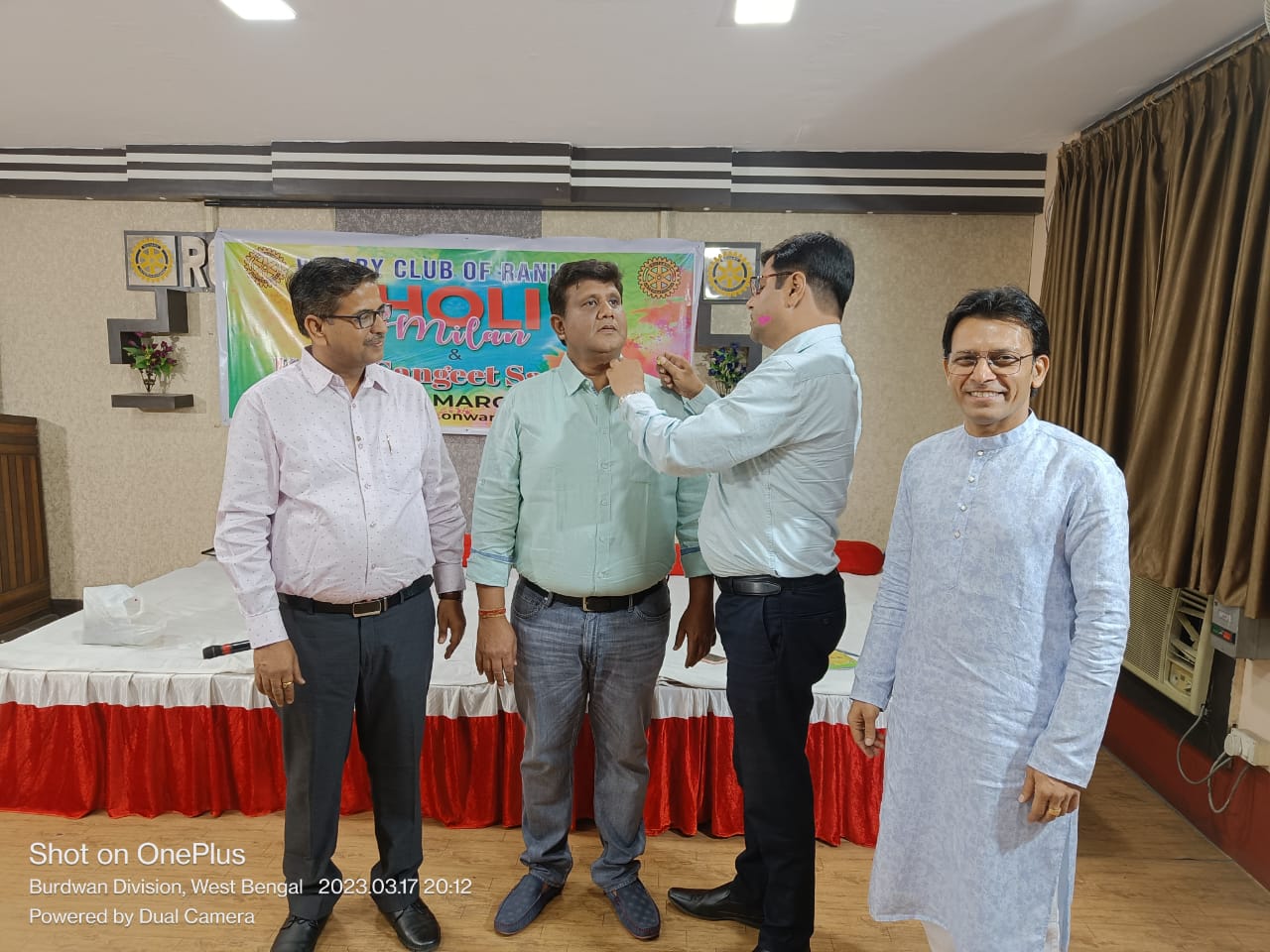 Induction of New Member by our AG, Zone-II, Rtn Amit Shama in our RWM
