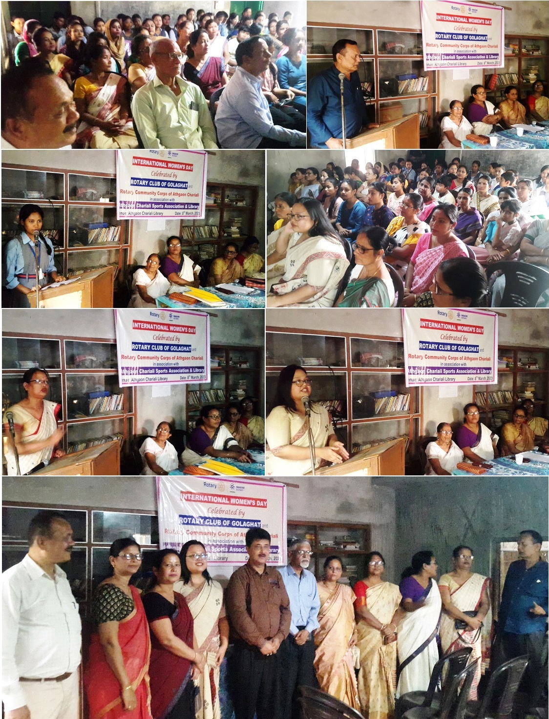 Celebration of International Women’s Day jointly with RCC of Athgaon Chariali
