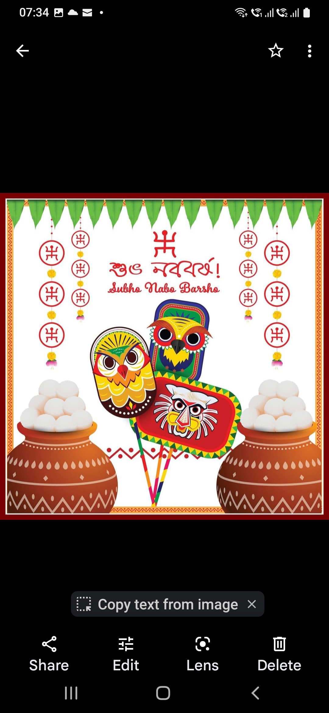 Celebration of Bengali New year