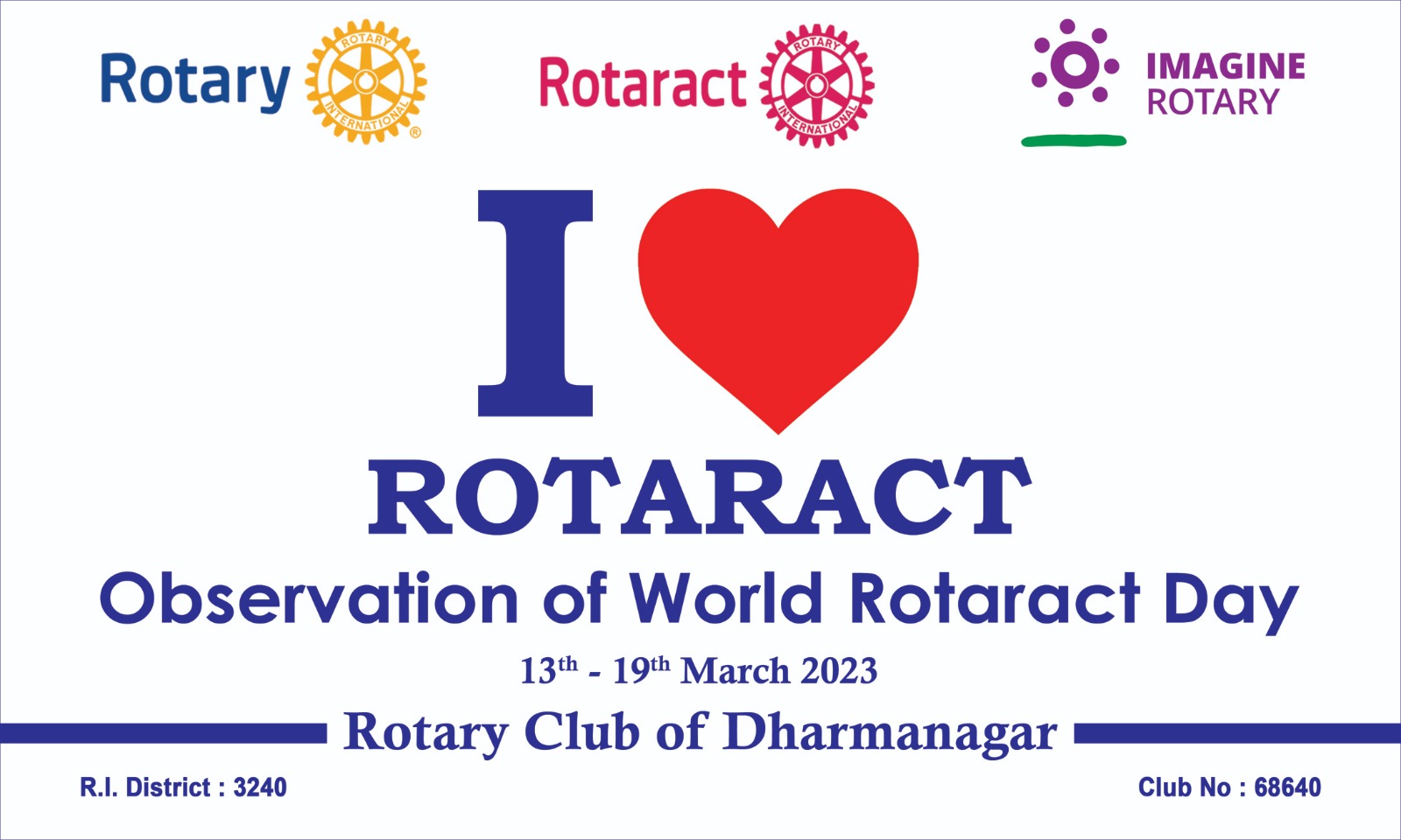 OBSERVED ROTARACT DAY