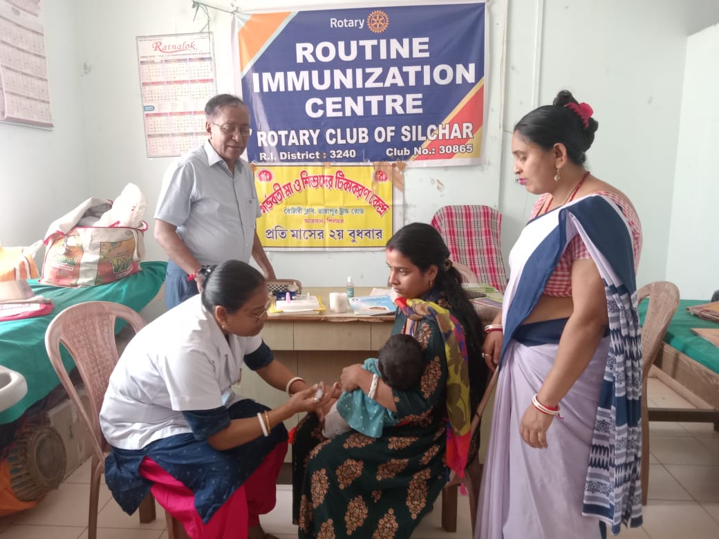 Rotary Routine Immunisation Centre of Rotary Club of Silchar