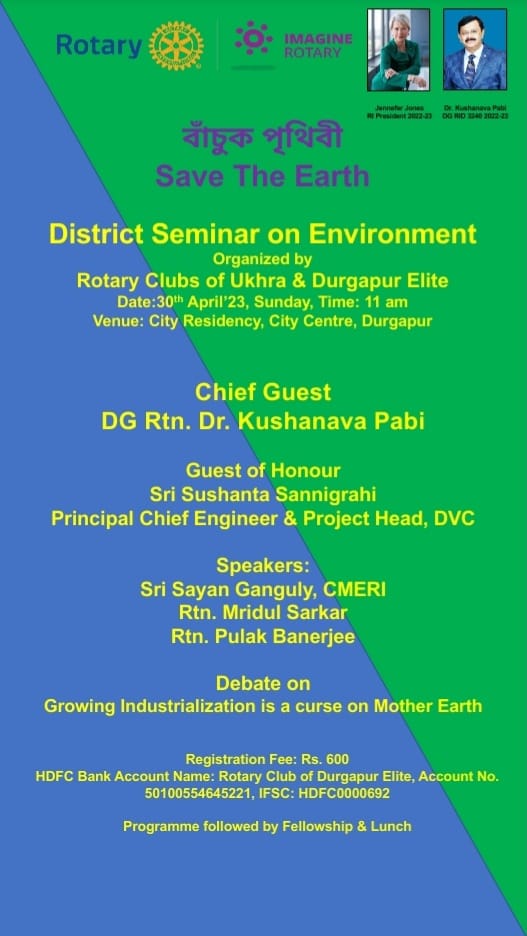 Hosted District Seminar on Environment