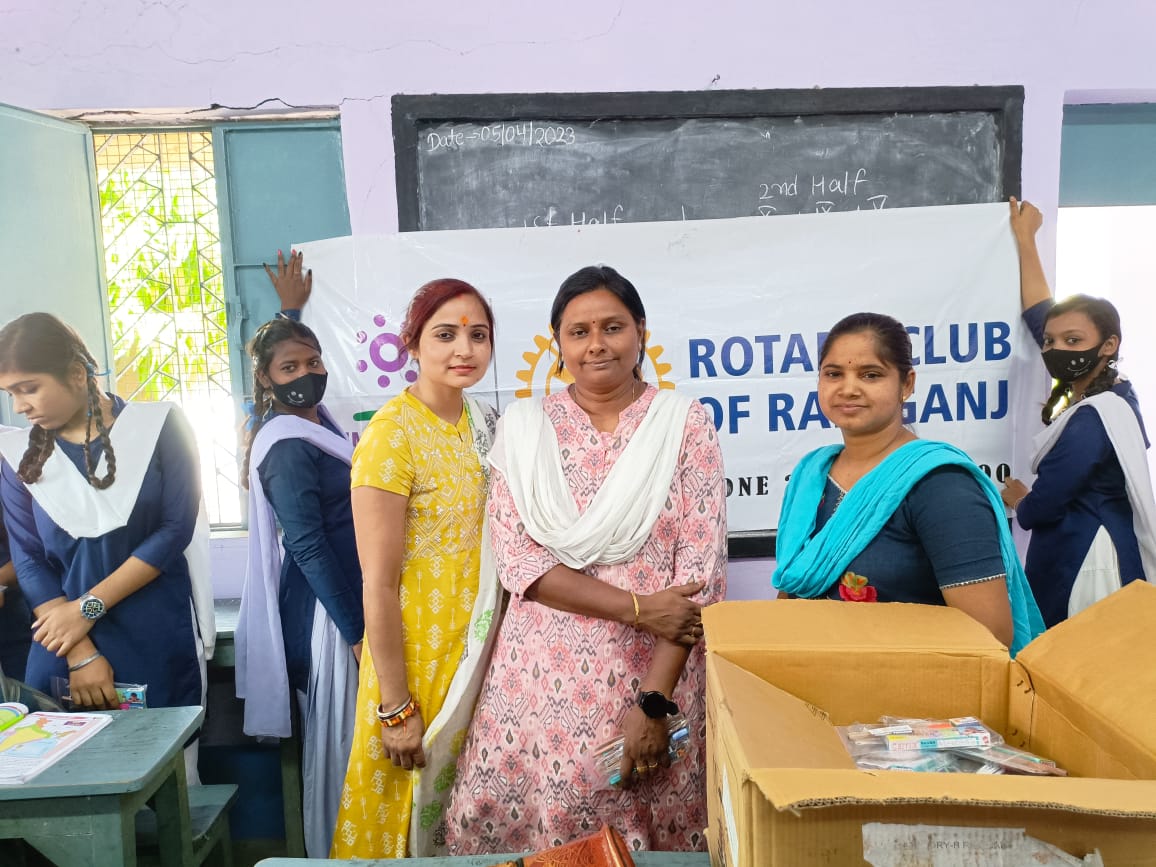 Teachers Support to a School at Raniganj under Literacy Project.