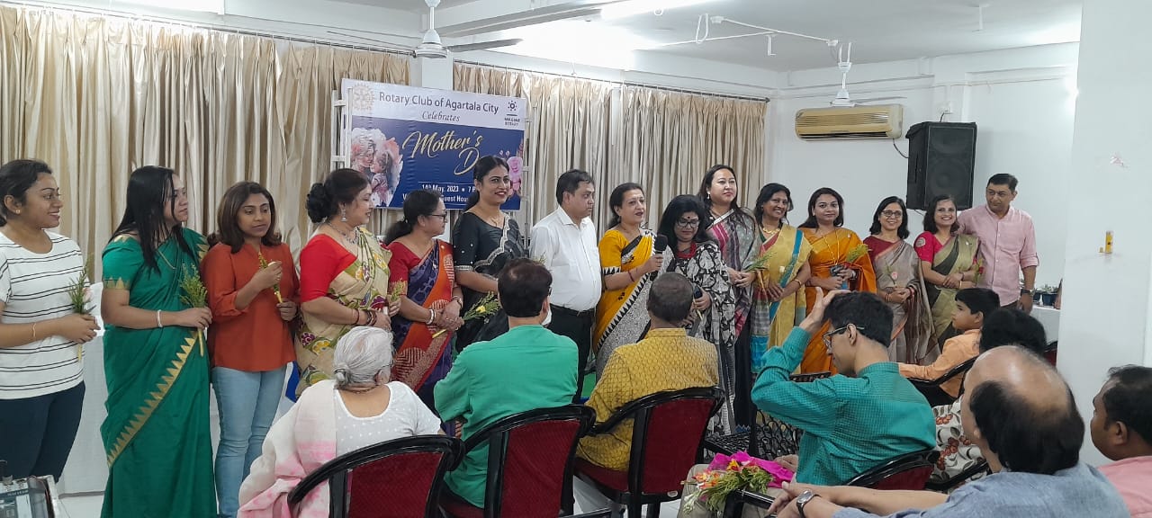 RCAC Mother’s Day celebration on 14th May,2023 at Royal Guest House Conference Hall, Agartala.
