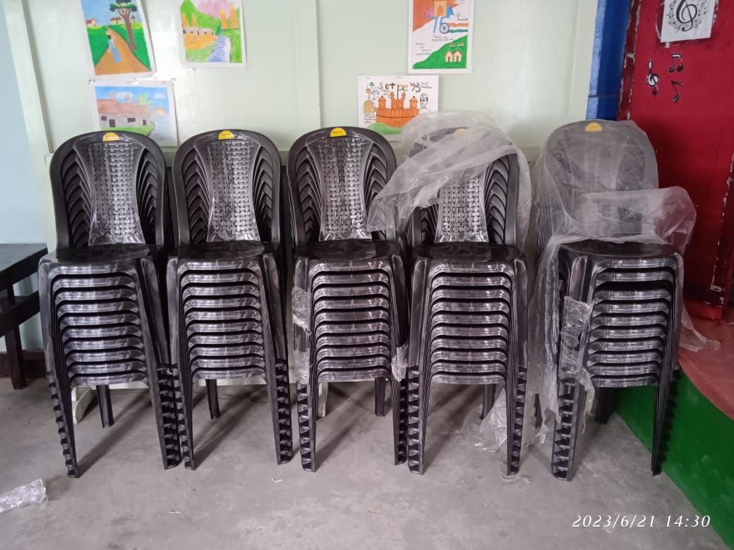 Chairs To The Shillong Secondary School