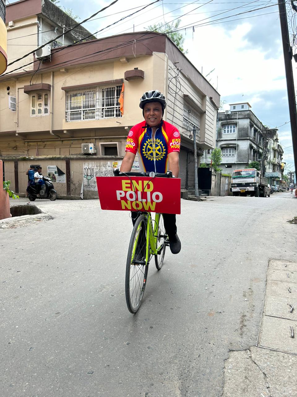 Bicycle Rally ‘ End Polio Now