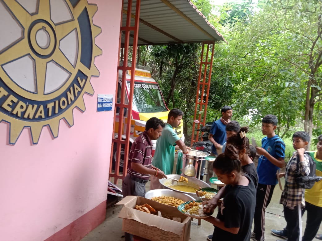 Rotary Permanent Food Bank Project by Rotary Club of Silchar